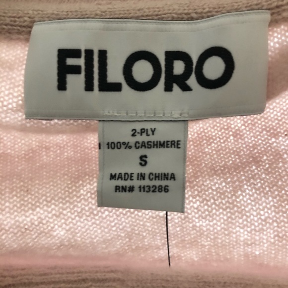 Cashmere Button Up Sweater - Picture 3 of 3